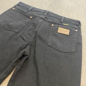 Wrangler Black Slim Straight Jeans